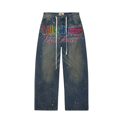 Pre-owned Vale Forever Ice Cream Denim 'blue' | Men's Size 34