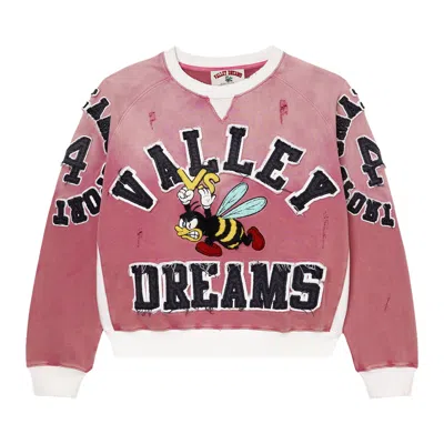 Pre-owned Vale Forever Insignia Crewneck 'pink' | Men's Size Xl