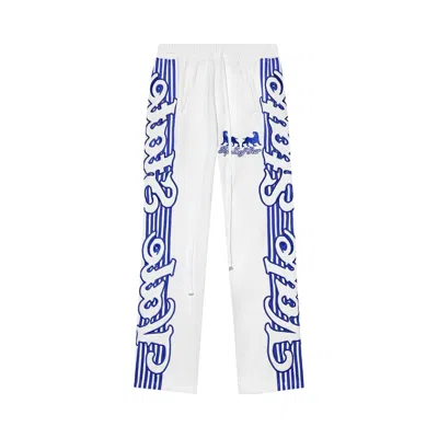 Pre-owned Vale Forever Insignia Sweats 'white/blue' | Men's Size M