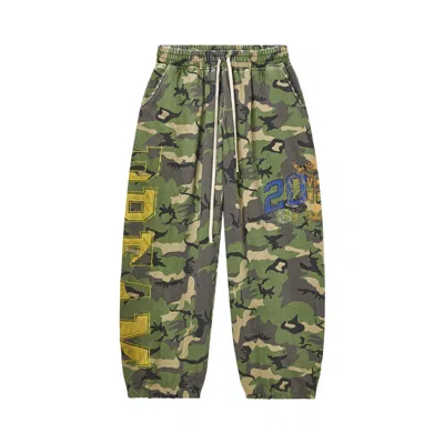 Pre-owned Vale Forever Kamo 2000 Sweats 'green/camo' | Men's Size L