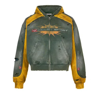 Pre-owned Vale Forever Khalifa Zip Up 'green' | Men's Size S