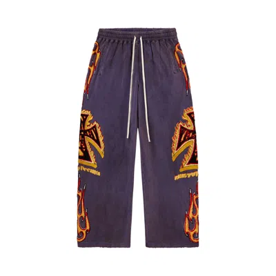 Pre-owned Vale Forever La Flare Sweats 'purple' | Men's Size M