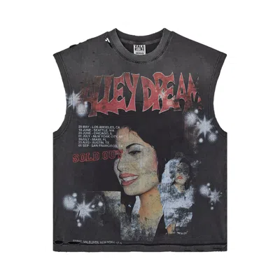 Pre-owned Vale Forever La Flor Muscle Tee 'black' | Men's Size Xl