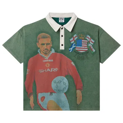 Pre-owned Vale Forever League Polo 'green' | Men's Size Xl