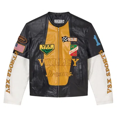 Pre-owned Vale Forever Legacy Moto Jacket 'black' | Men's Size M