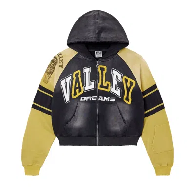 Pre-owned Vale Forever Lethal Zip Up 'black/yellow' | Men's Size Xl