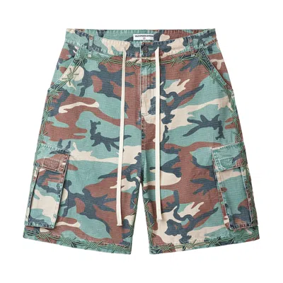 Pre-owned Vale Forever Livewire Camo Jorts 'light/green/camo' | Men's Size 40