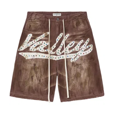 Pre-owned Vale Forever M&m Jorts 'dirt Brown' | Men's Size 36