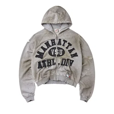 Pre-owned Vale Forever Manhattan Zip Up 'grey' | Men's Size M