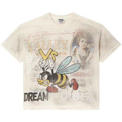 Pre-owned Vale Forever Mayhem Tee 'cream' | Men's Size L In White