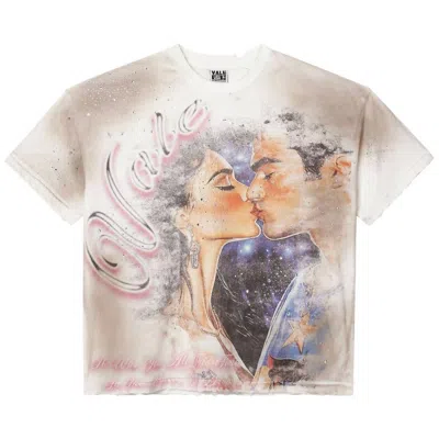Vale Forever Men's Fated Yours Bling T-shirt In White