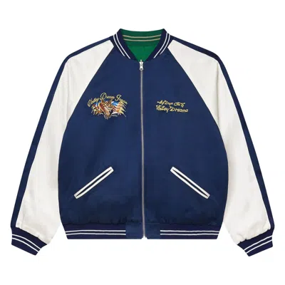 Pre-owned Vale Forever Navy Reverso Sukajan 'navy/green' | Men's Size L