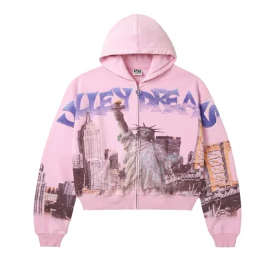 Pre-owned Vale Forever Nyc Zip Up 'neon/pink' | Men's Size Xl