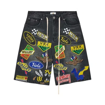 Pre-owned Vale Forever Passport Jorts 'black' | Men's Size 32