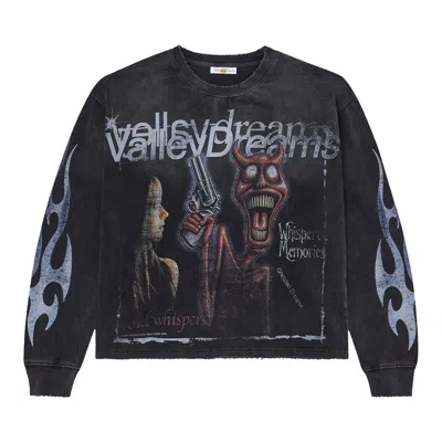 Pre-owned Vale Forever Psychopath Long-sleeve 'black' | Men's Size Xl
