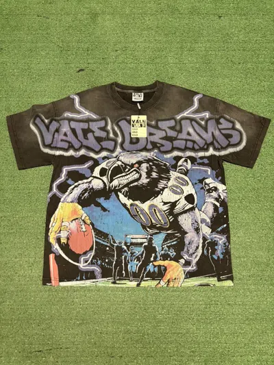 Pre-owned Vale Forever “raven” Big Tee - Size Xl - (black)