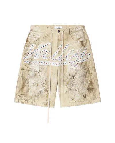 Pre-owned Vale Forever Reeses Jorts Valley Shorts In Brown