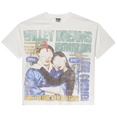 Pre-owned Vale Forever Robot Bling Tee 'white' | Men's Size L