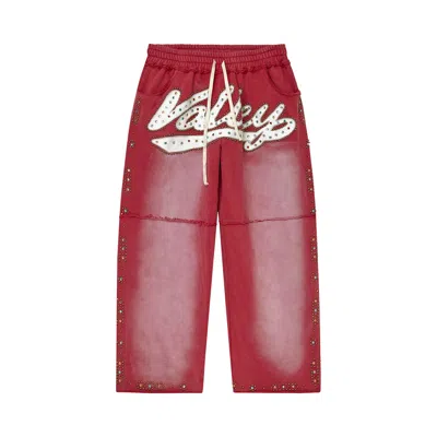 Pre-owned Vale Forever Skittle Sweats 'ruby' | Red | Men's Size S