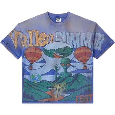 Pre-owned Vale Forever Summer Slam Tee 'blue' | Men's Size Xl