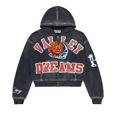 Pre-owned Vale Forever Sunny Zip Up 'black' | Men's Size M