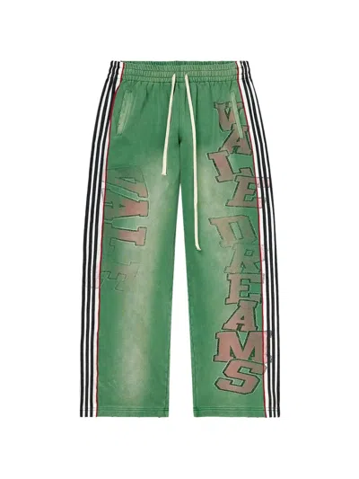 Vale Forever Talisman Side-stripe Track Pants In Green