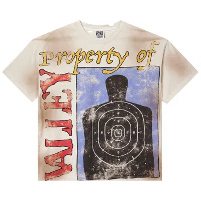 Pre-owned Vale Forever Target Practice Tee 'cream' | Men's Size Xl In White