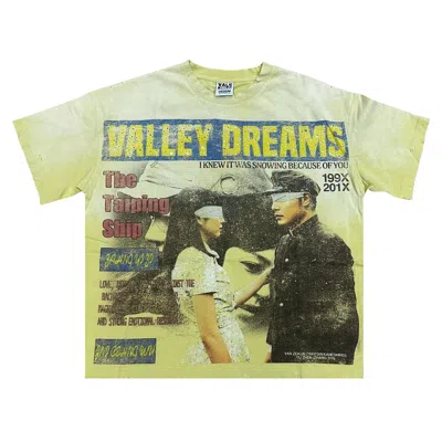 Pre-owned Vale Forever The Cross Bling Tee 'yellow' | Men's Size S