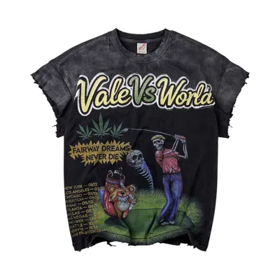 Pre-owned Vale Forever Tiger Hood Tank 'black' | Men's Size M