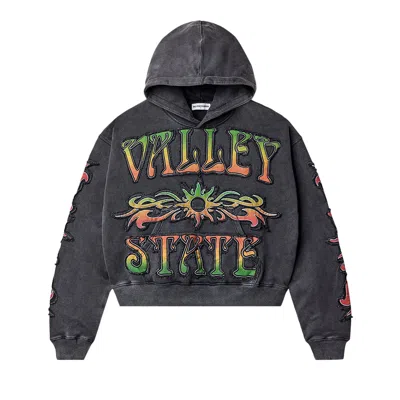 Pre-owned Vale Forever Tribal Pullover Hoodie 'black' | Men's Size Xl