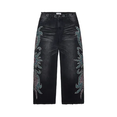 Pre-owned Vale Forever Tsunami Denim 'black' | Men's Size 36