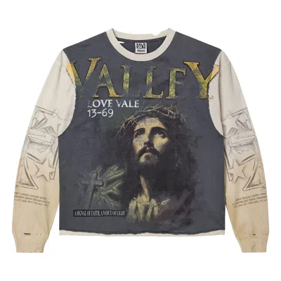Pre-owned Vale Forever Vale 13-69 Longsleeve 'dark Grey/tan' | Men's Size L In Gray