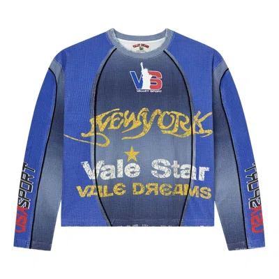 Pre-owned Vale Forever Vale Star Thermal 'blue' | Men's Size M