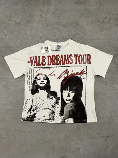 Pre-owned Vale Forever Valley Dreams Cream Fantasy Tour Tee Medium In Sand