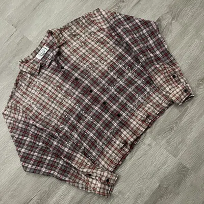 Pre-owned Vale Forever Valley Dreams Rhinestone Flannel Redwood