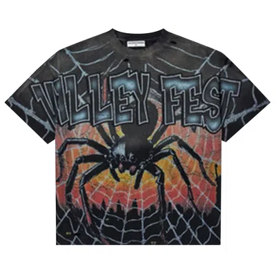 Pre-owned Vale Forever Valley Fest Spider Tee 'black' | Men's Size L