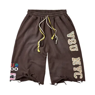 Pre-owned Vale Forever Vsu 3/4 Sweats 'brown' | Men's Size Xxl