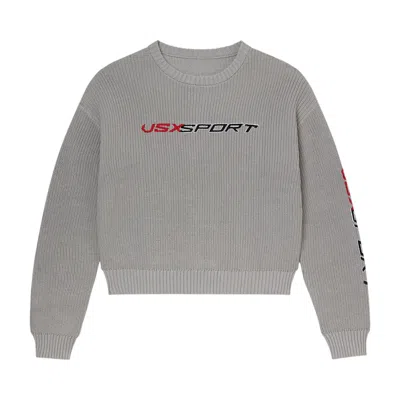 Pre-owned Vale Forever Vsx Rib Knit 'grey' | Men's Size L In Gray