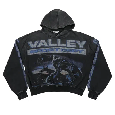 Pre-owned Vale Forever Watchdog Hoodie 'vintage Black' | Men's Size L