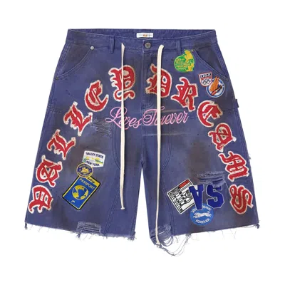 Pre-owned Vale Forever Workshop Jorts 'blue' | Men's Size 30