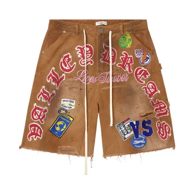 Pre-owned Vale Forever Workshop Jorts 'brown' | Men's Size 32