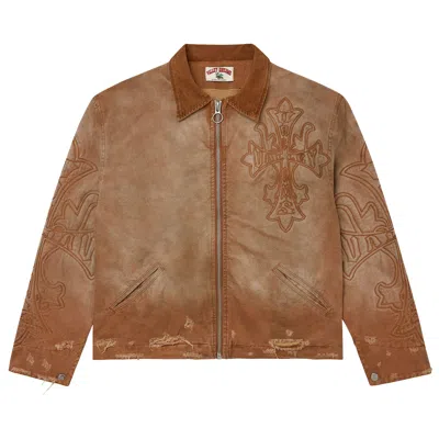 Pre-owned Vale Forever Yellow Stone Work Jacket 'desert/khaki' | Brown | Men's Size L