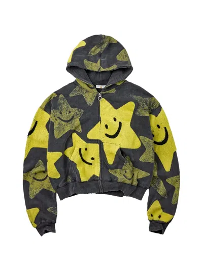 Vale Gilmore Star-print Zip-up Hoodie In Multi