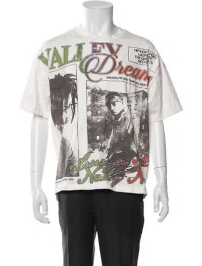 Pre-owned Vale Graphic Print Crew Neck T-shirt In Black