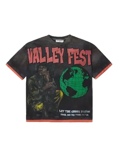 Vale Graphic-print T-shirt In Black
