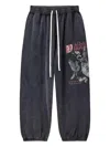 Vale Graphic Track Pants In Gray