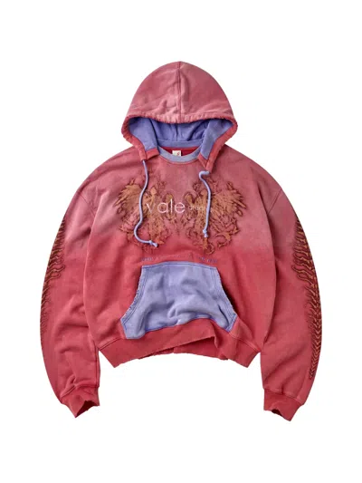 Vale Graphic-print Distressed Hoodie In Multi