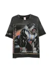 Vale Graphic-print Distressed T-shirt In Multi