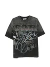 Vale Graphic-print Distressed T-shirt In Multi