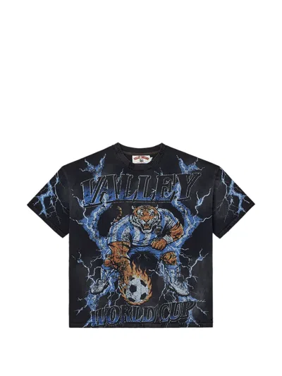 Vale Graphic-print T-shirt In Black